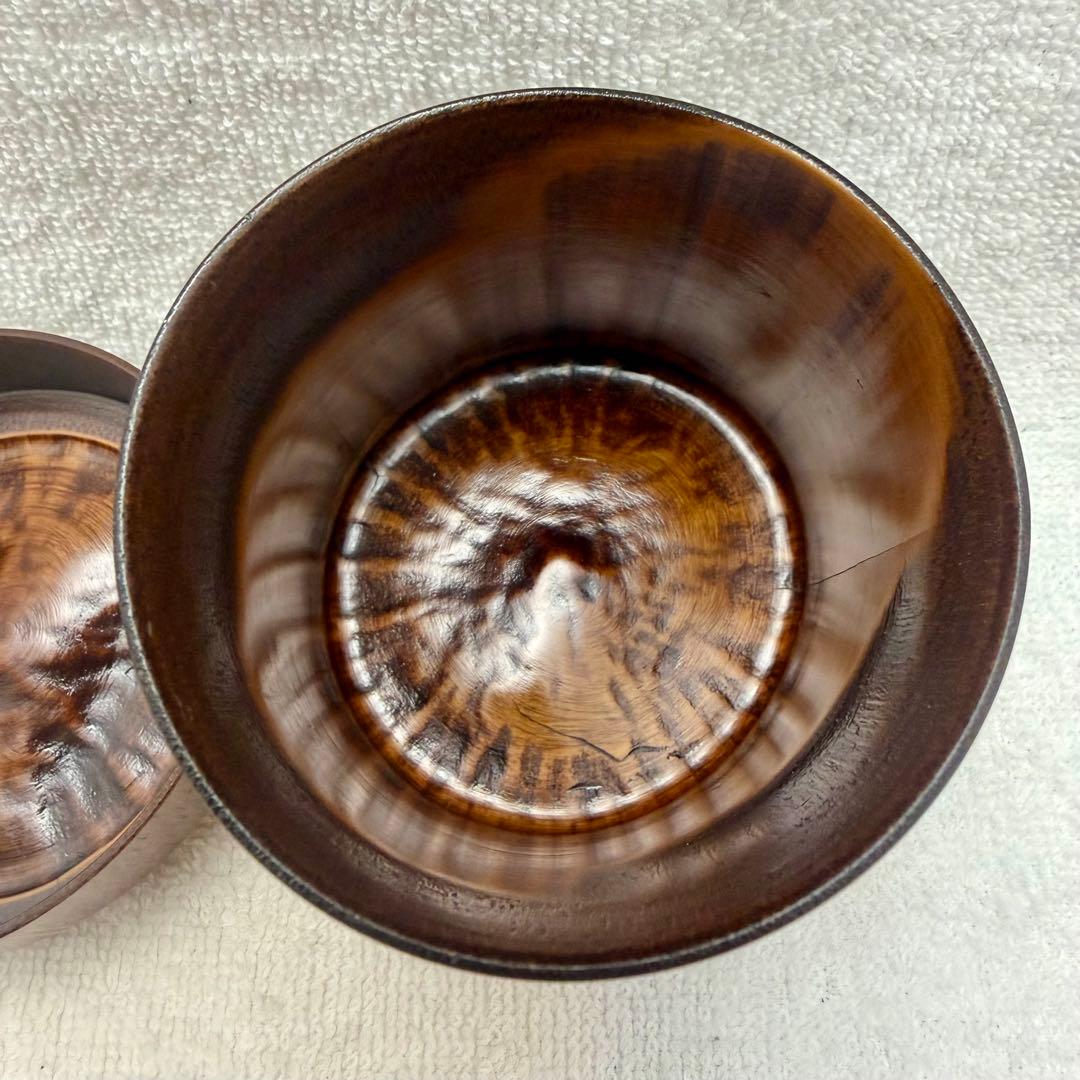 ［訳あり］茶道具 棗 竹 雪吹 松竹梅蒔絵 山本翠松作【匿名配送】