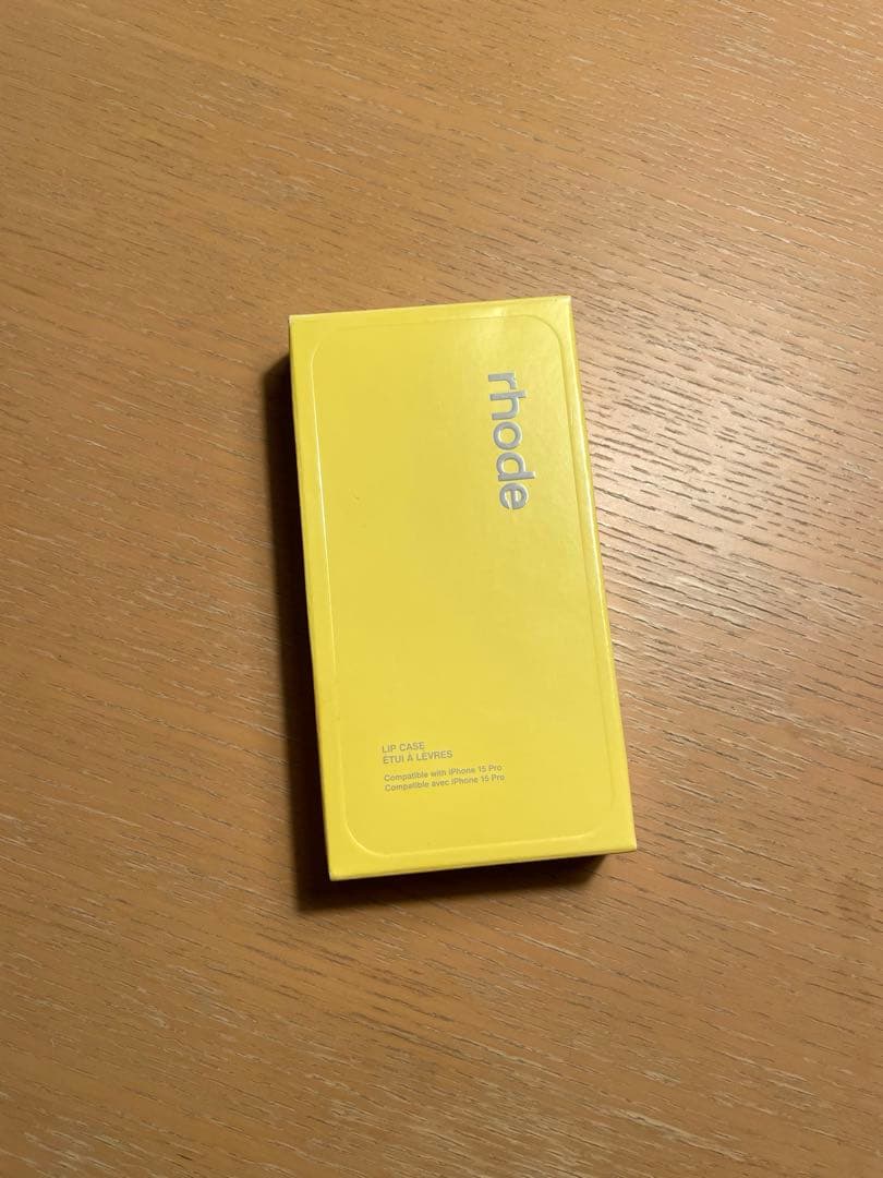 確実正規品 値下げ不可 Rhode iPhone15Proケース レモンティーニ