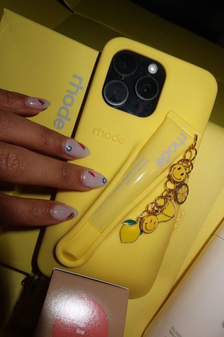 確実正規品 値下げ不可 Rhode iPhone15Proケース レモンティーニ