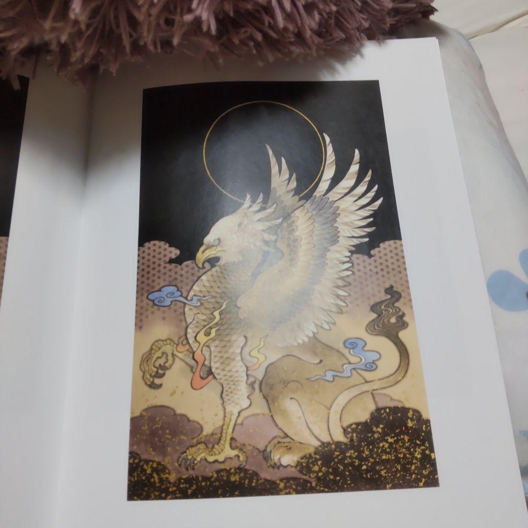 日本画 玉井伸弥作 しんしんと