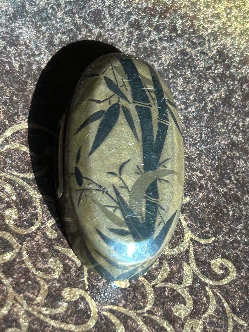 刀装具　竹林　竹　武具　日本刀　骨董　アンティーク　コレクション