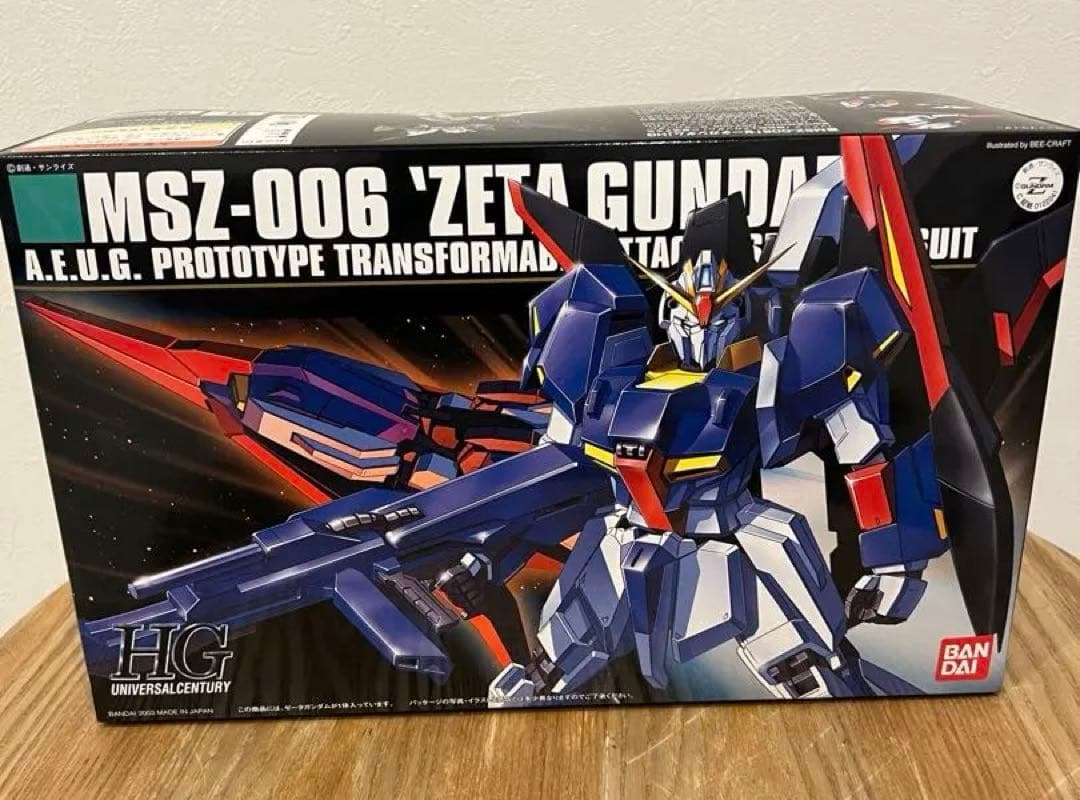 【新品未開封】MSZ-006 ZETAGUNDAM HG Zガンダム