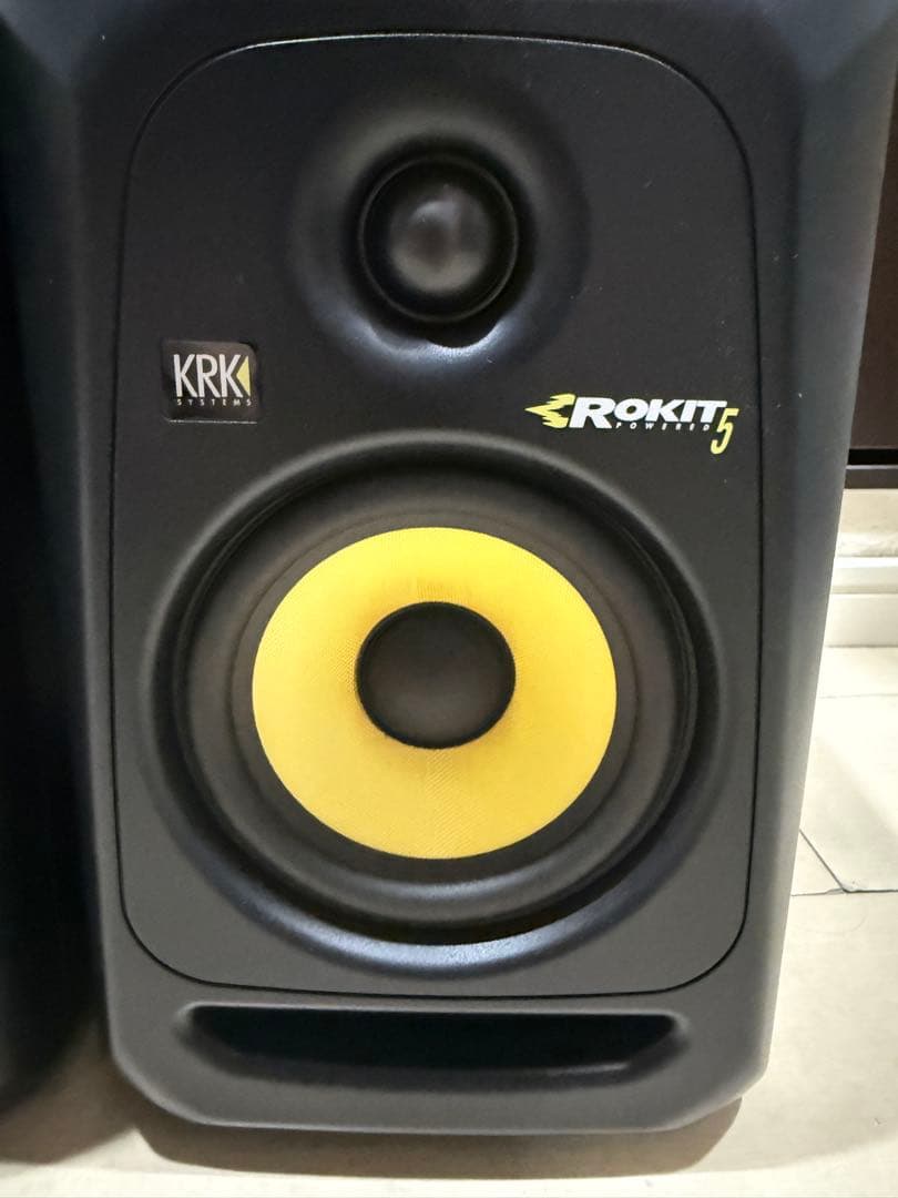【美品】KRKモニタースピーカー　ROKIT 5 G3