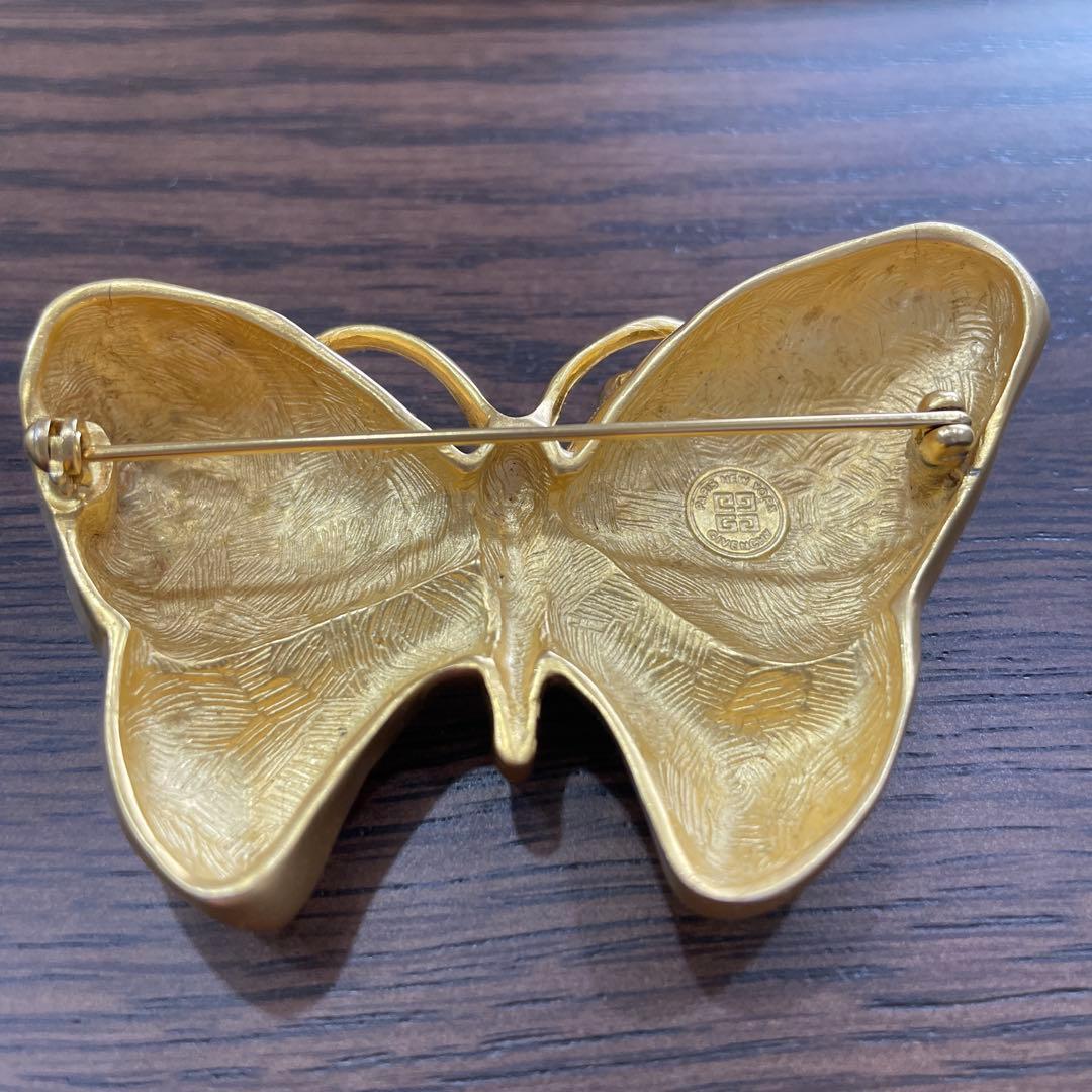 ジバンシー GIVENCHY ブローチ バタフライ　レディース　蝶々