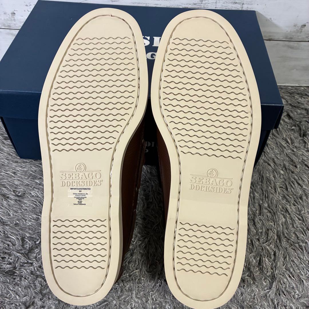 【未使用】セバゴ ドックサイド ブラウン デッキシューズ 27.5cm