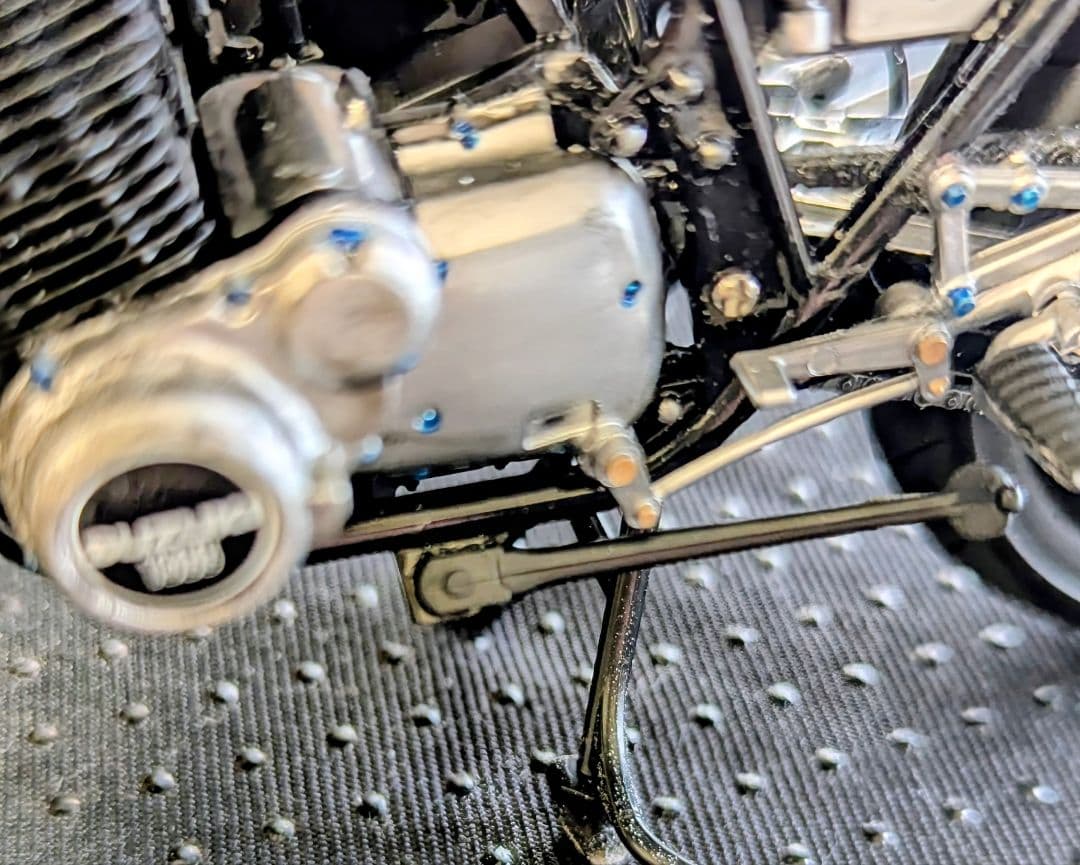 タミヤ1/12スズキカタナ改バイクプラモデル