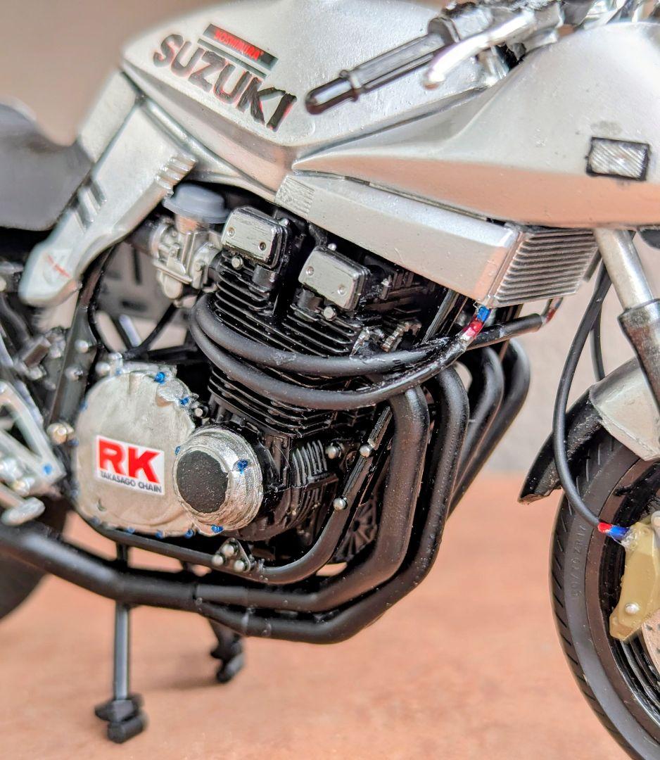 タミヤ1/12スズキカタナ改バイクプラモデル