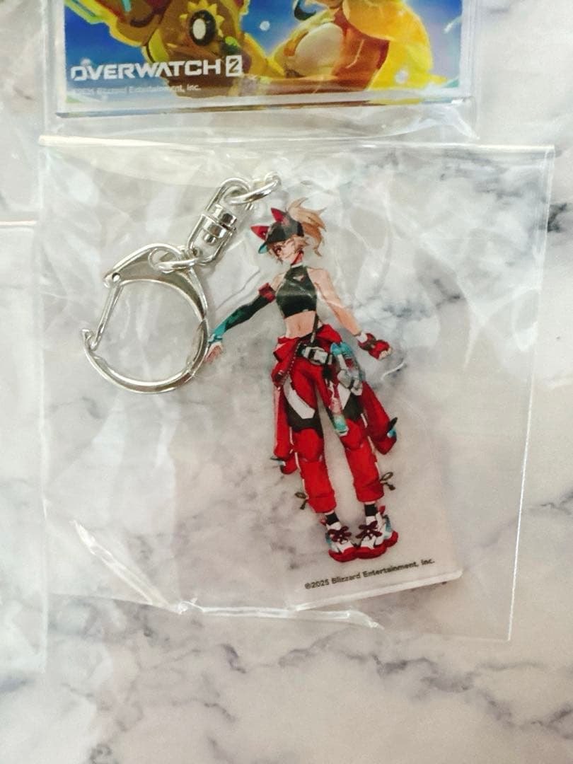 ぽ*か様 オーバーウォッチ2 ラッフル　くじ　キーホルダー　キリコ　ジャンカーク