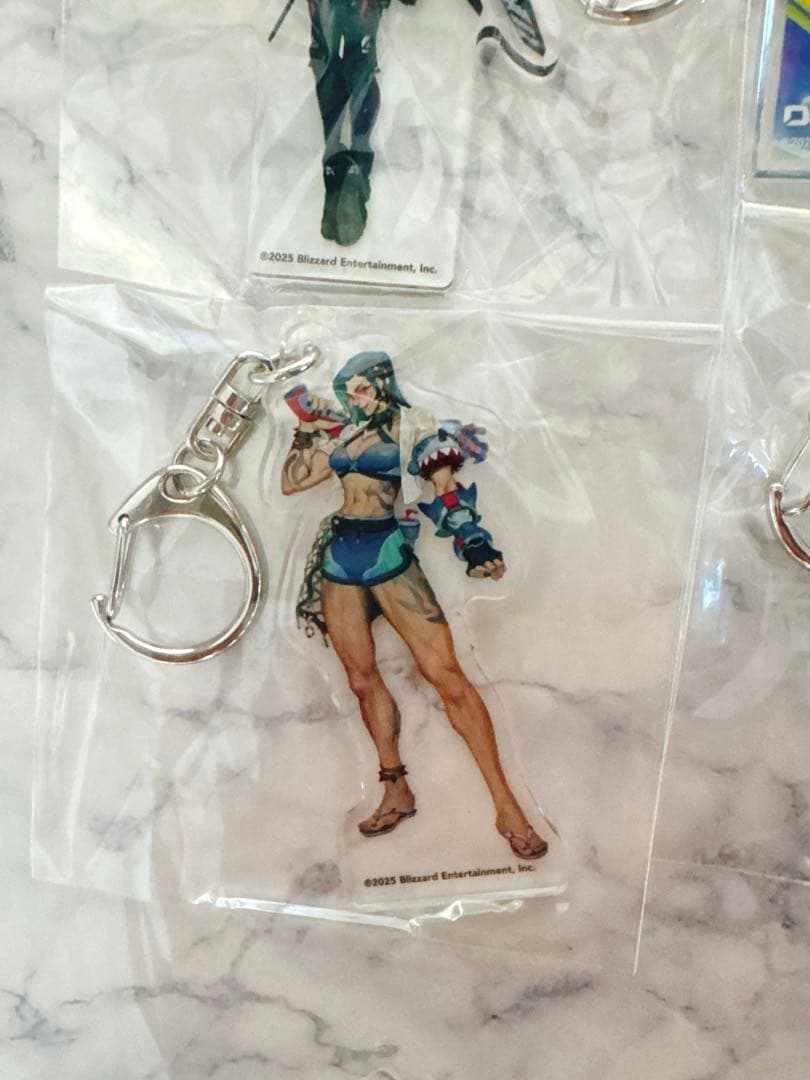 ぽ*か様 オーバーウォッチ2 ラッフル　くじ　キーホルダー　キリコ　ジャンカーク