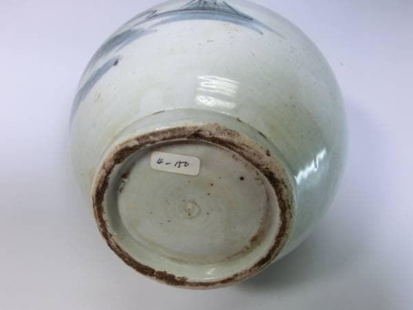 徳利●古伊万里 染付とっくり 酒器 花瓶 時代物 江戸期 骨董品■