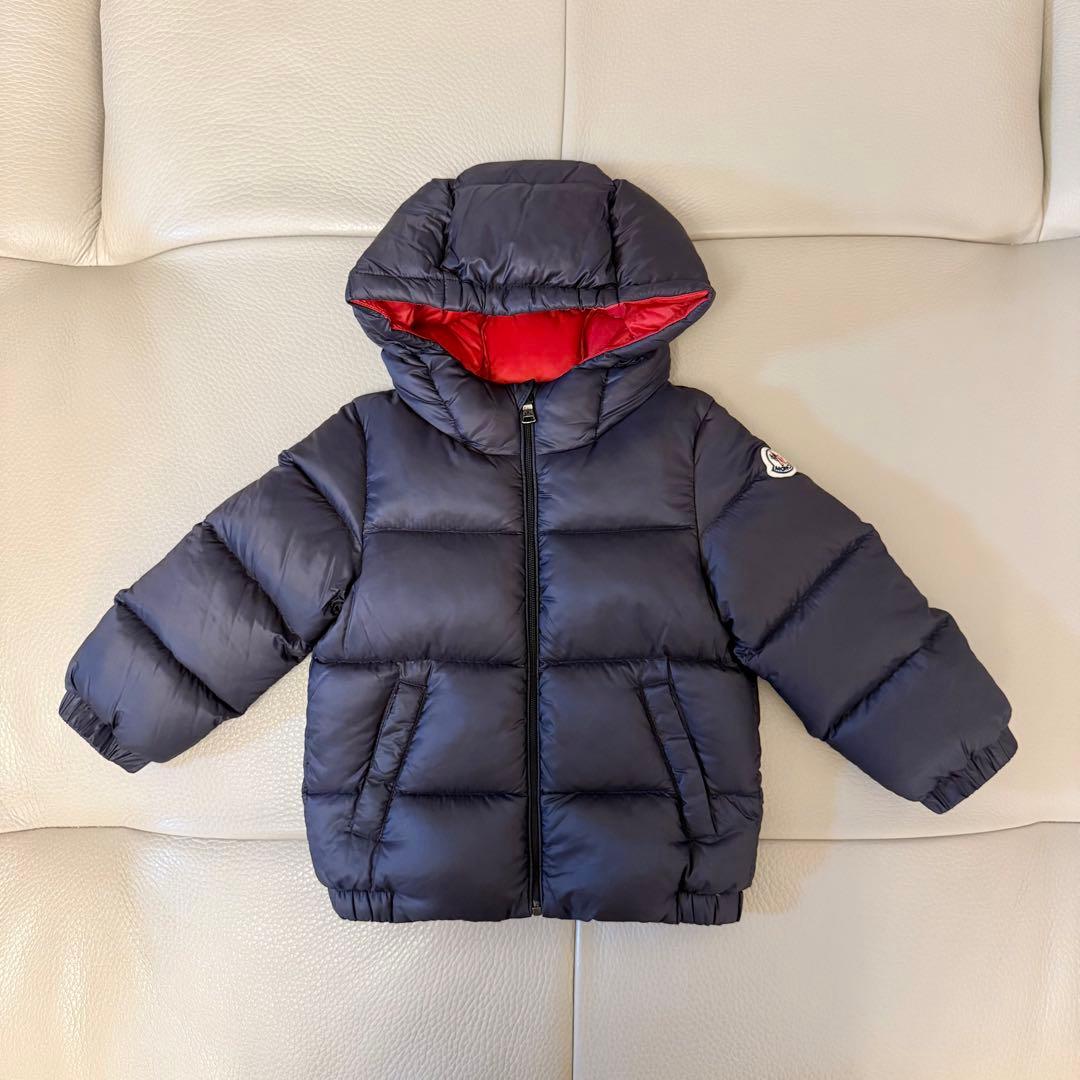 【美品】モンクレール ベビーダウンジャケット【12/18 80】