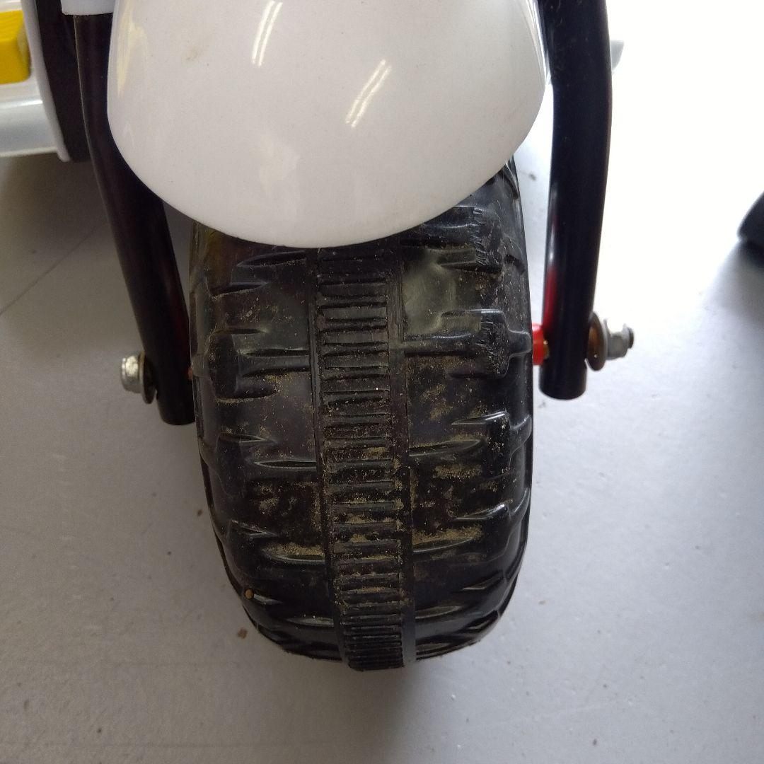 ジャンク品　STAR+HEART Motor バイクおもちゃ ホワイト