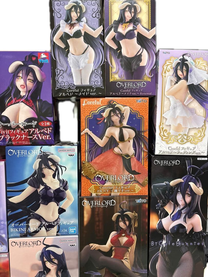 オーバーロード　アルベド　フィギュア　まとめ売り②　20体