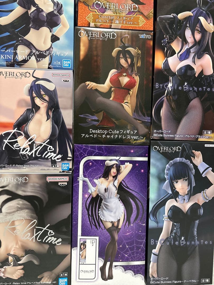 オーバーロード　アルベド　フィギュア　まとめ売り②　20体