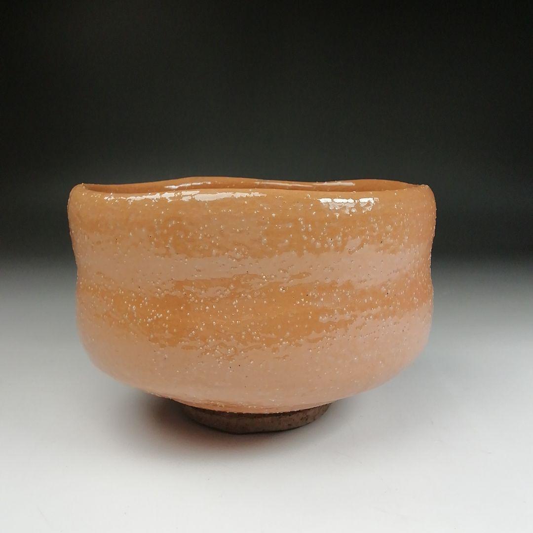 Ｓ９１０　茶碗　『のんこう写　鳳林』『赤茶碗』『伊東桂楽 造』　共箱　茶道具