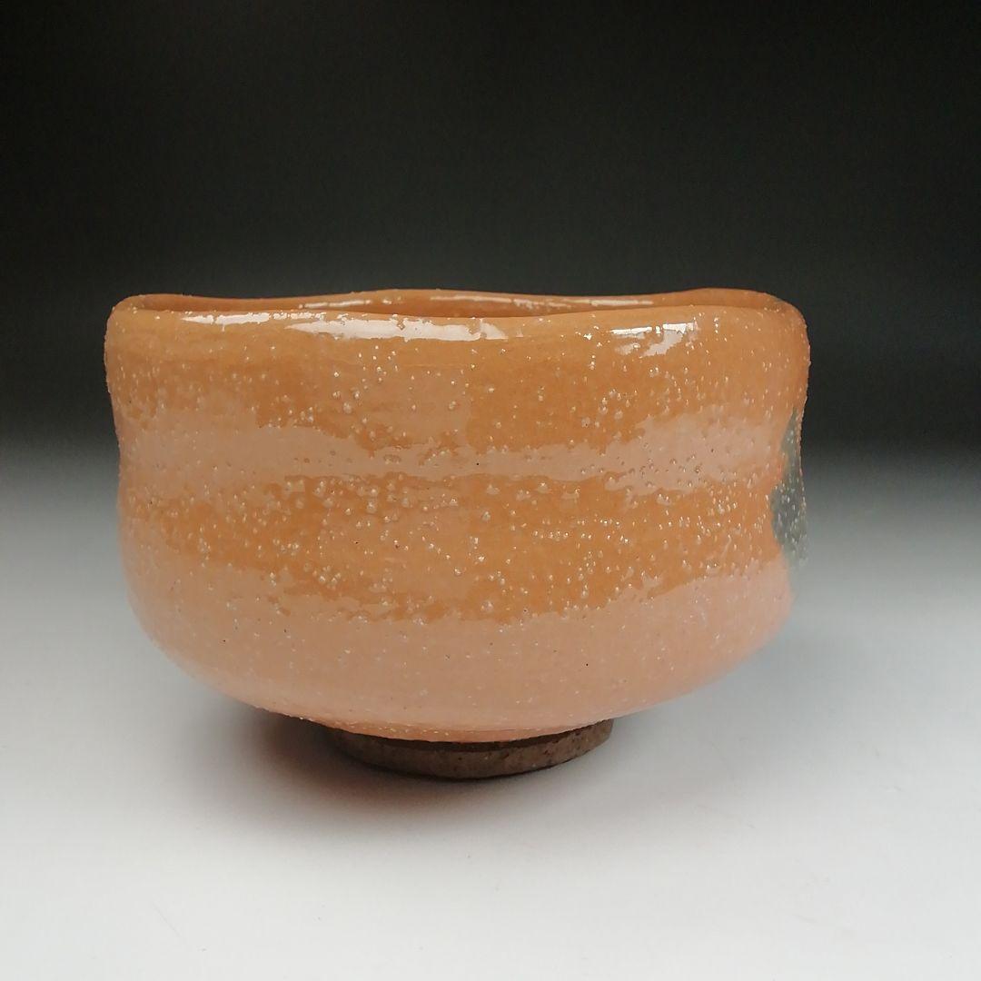 Ｓ９１０　茶碗　『のんこう写　鳳林』『赤茶碗』『伊東桂楽 造』　共箱　茶道具