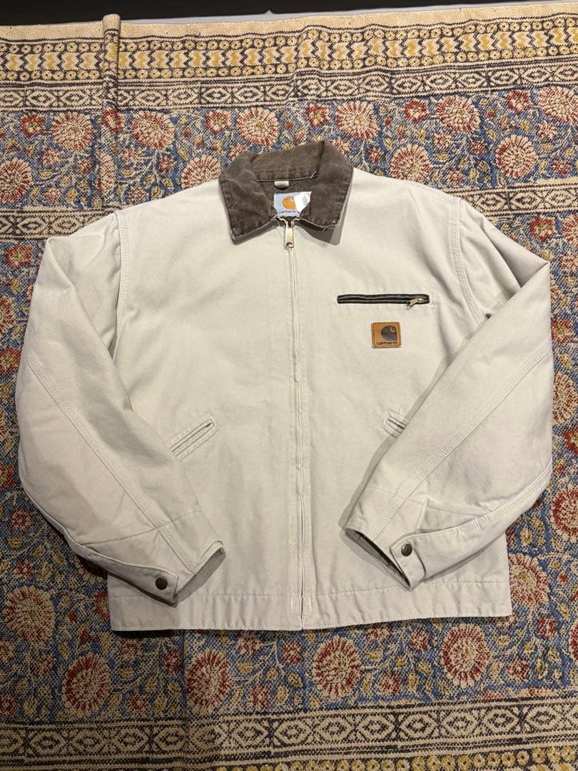 90s USA製 Carhartt デトロイトジャケット J76 STN