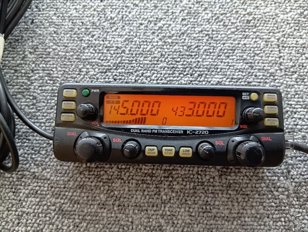 icom IC-2720 デュアルバンド 20w