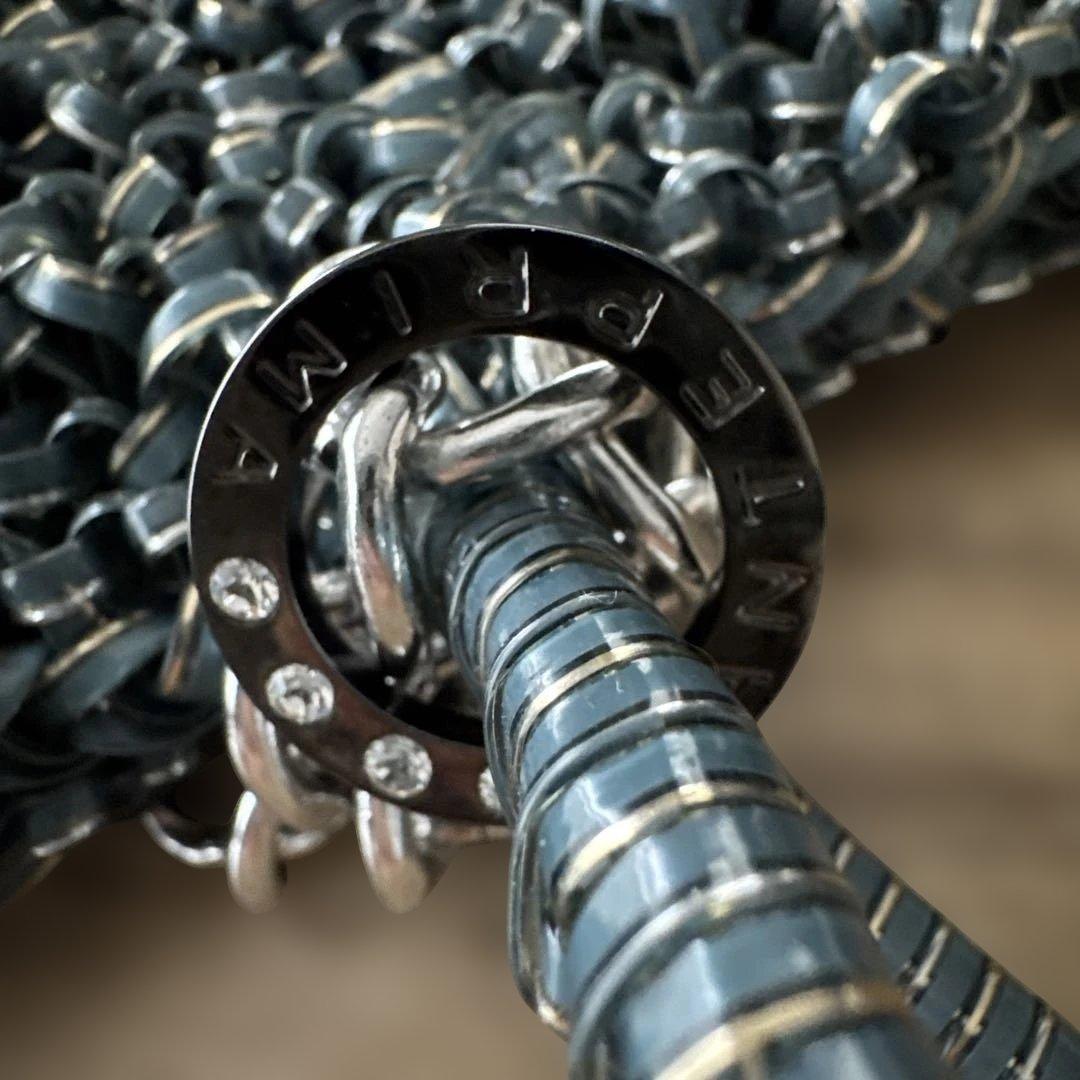 アンテプリマ　ワイヤーバッグスクエアリボンチャーム付き