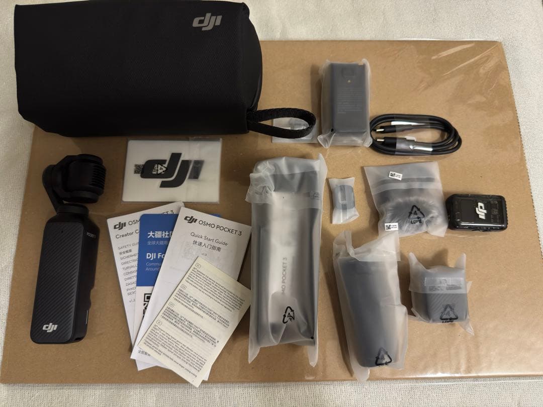 DJI Osmo Pocket 3 クリエイターコンボ 本体 【新品同様】