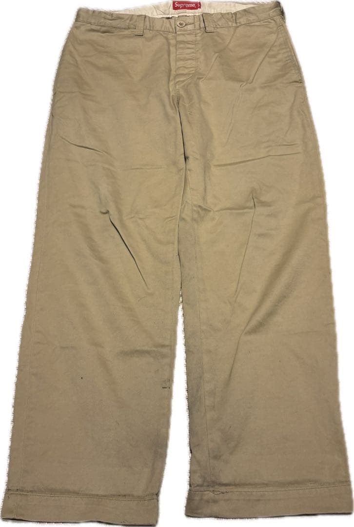 パンツ supreme pin up chino pants