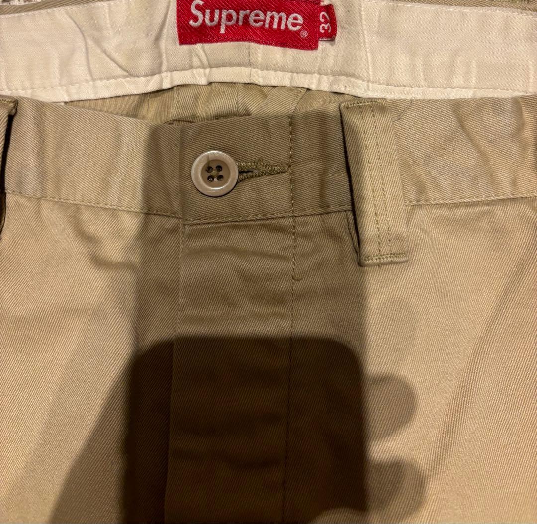 パンツ supreme pin up chino pants