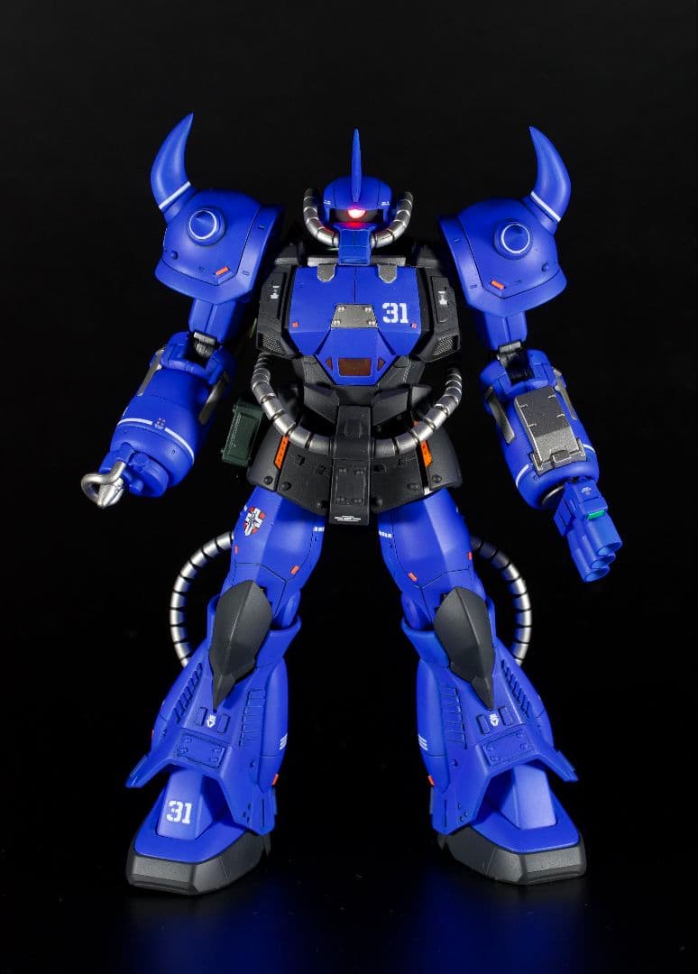 HG プロトタイプグフ　全塗装　塗装済み　完成品 モノアイLED化