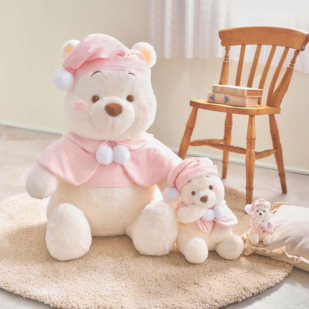 プーさん 75cm ぬいぐるみ スーパービッグ フルーツラテカラー ディズニー