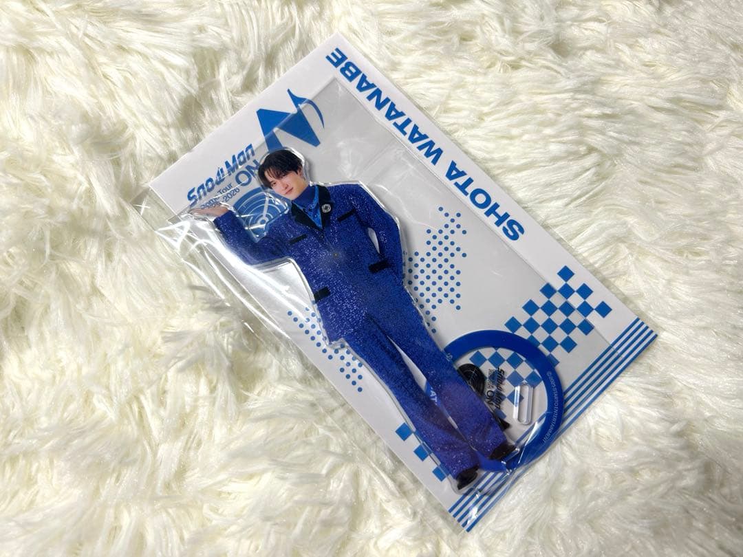 即購入可　 Man ON 渡辺翔太　うちわ　アクスタ　ソフビ等　5点