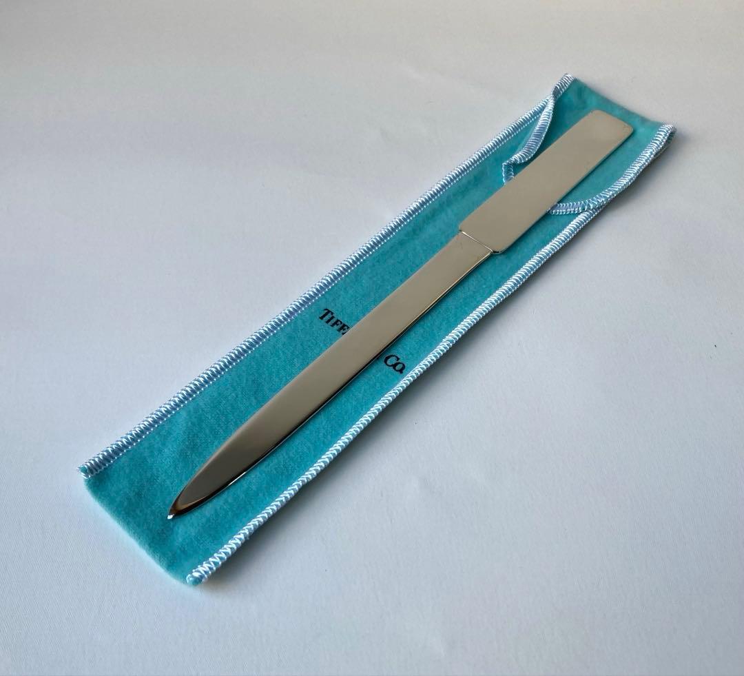 ティファニー　ヴィンテージ　シルバープレート　ペーパーナイフ　レターオープナー