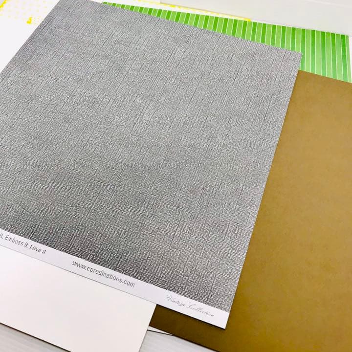 宮本明香さんキットコアディネーションズで作るウッド風立体フレームレイアウト講座