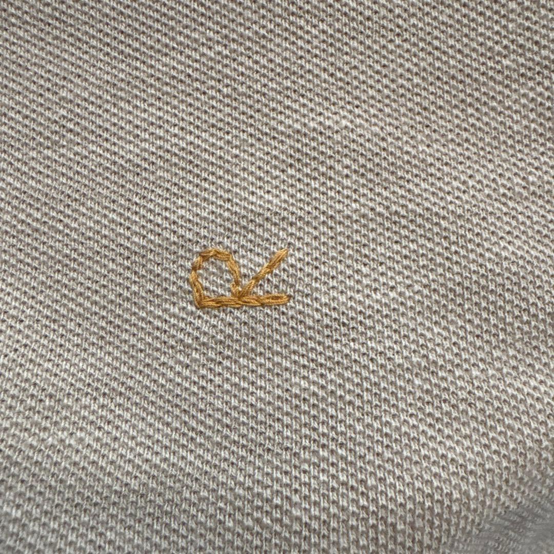 45R スーピマカノコの33色 馬ポロ　 ベージュ　新品未使用品