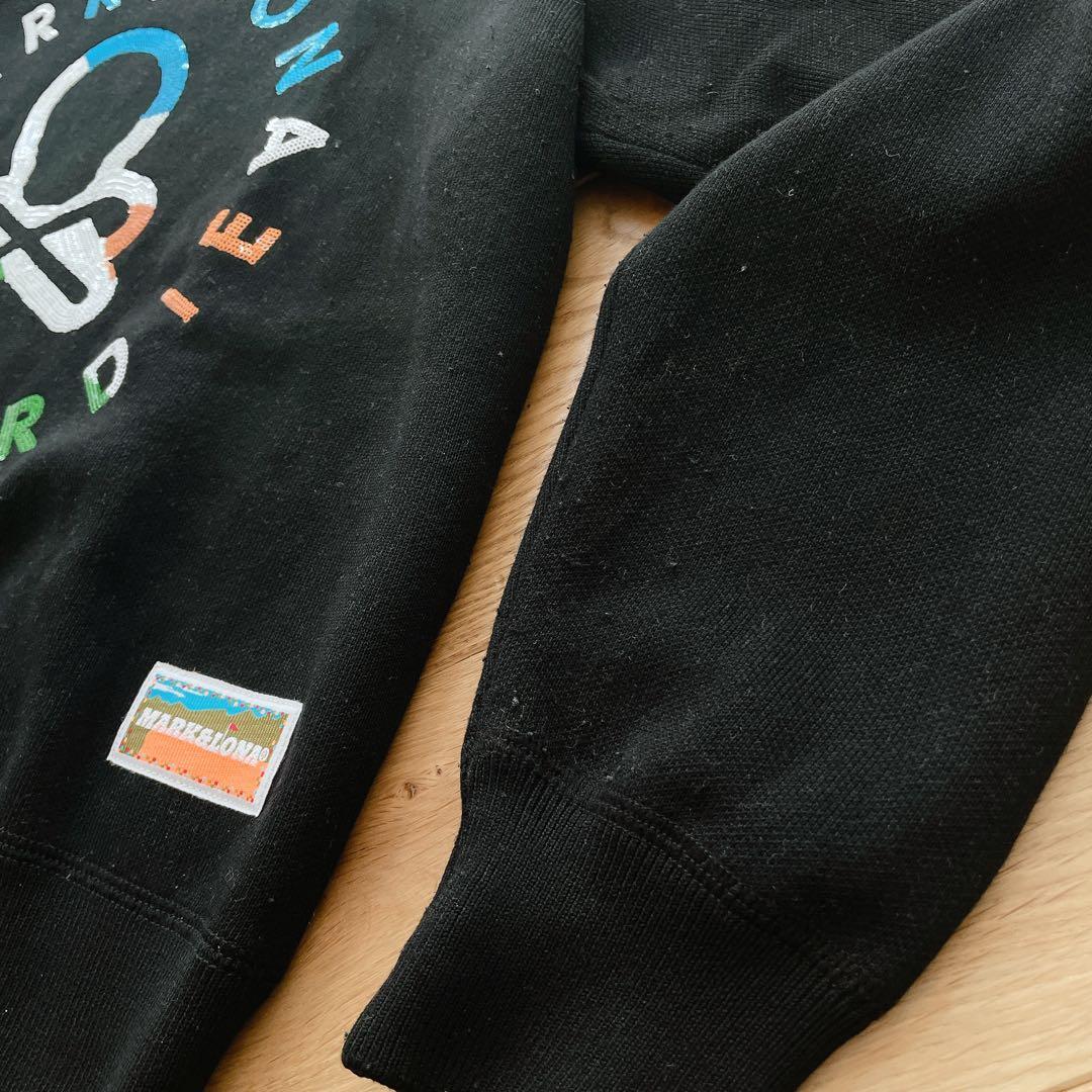 【MARK & LONA 】レディースブラックセーター 38