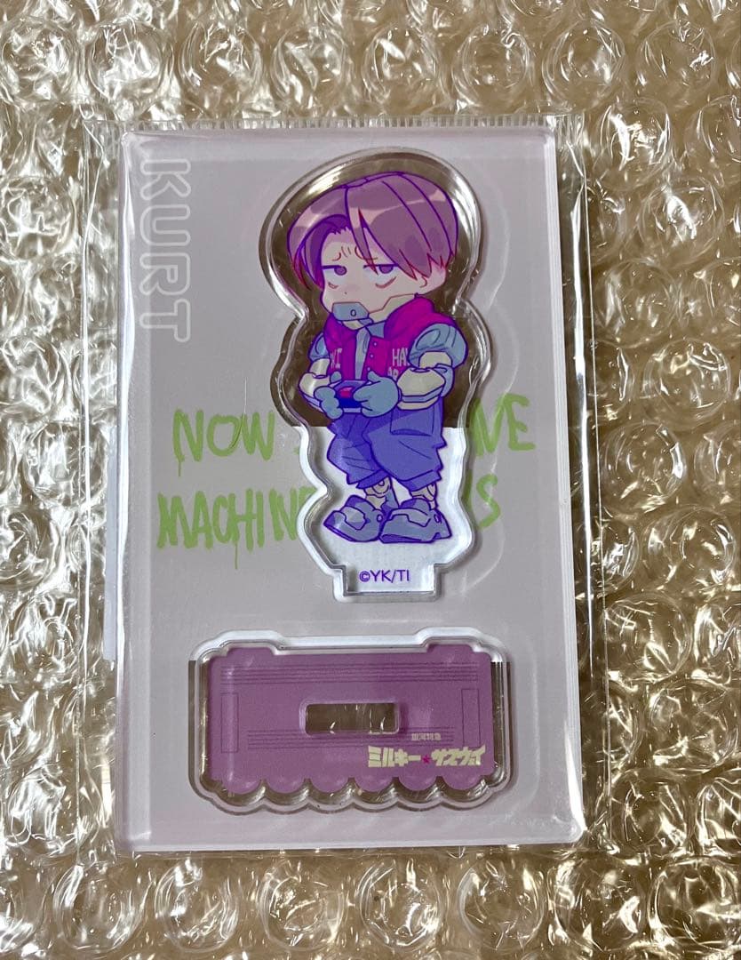 銀河特急 ミルキー☆サブウェイ カート アクリルpopバッジ ヴィレヴァン