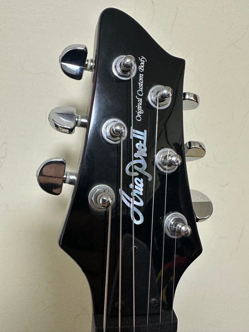 Aria pro ii Duncan Designed搭載パープルエレキギター
