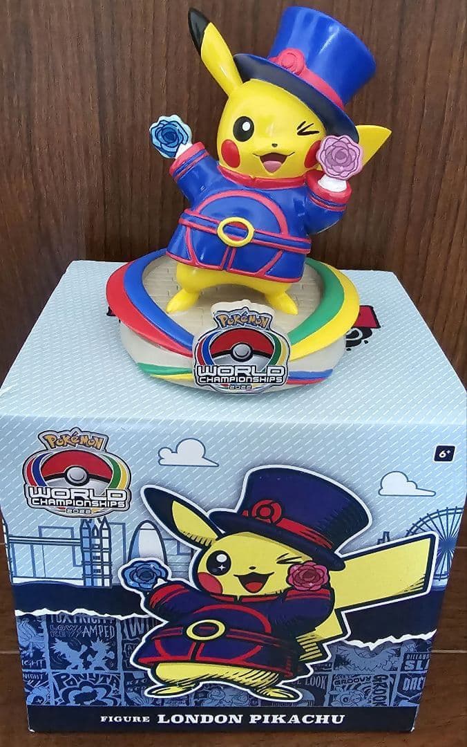 ポケモンカードWCS2022 ロンドンピカチュウフィギュア