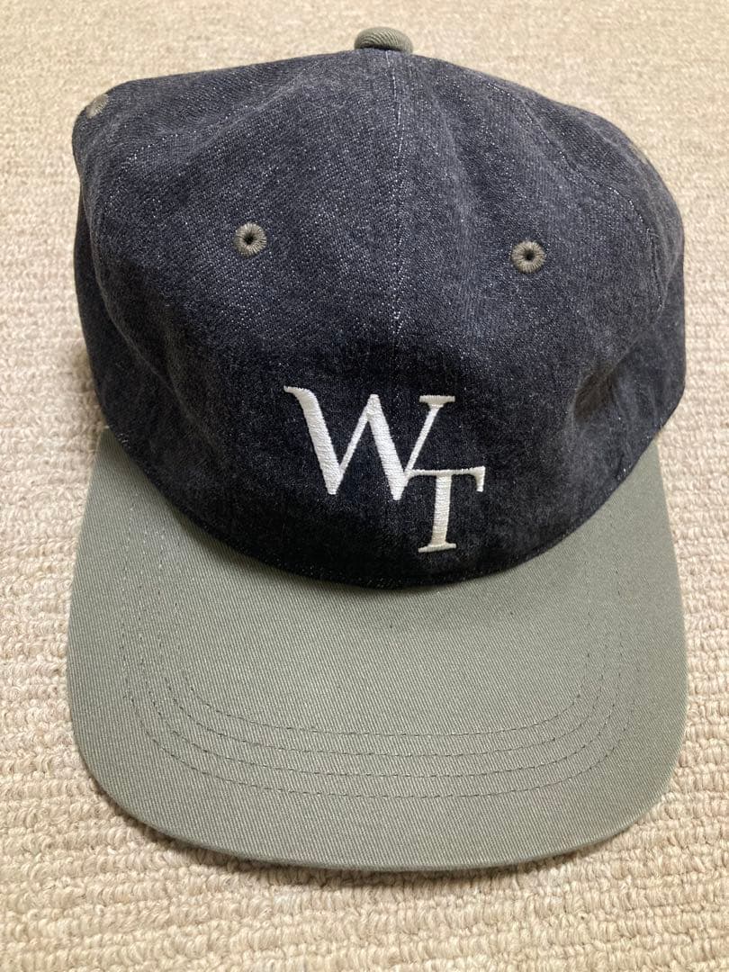 帽子 WTAPS 22AW T-6H CAP DENIM BLACK