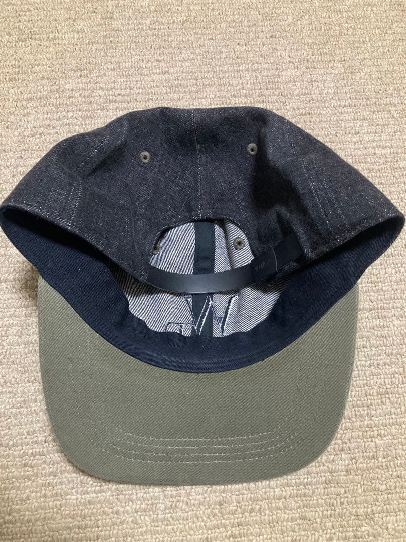 帽子 WTAPS 22AW T-6H CAP DENIM BLACK