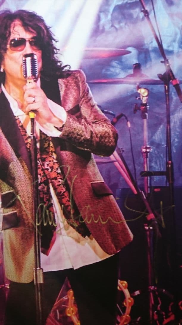 KISSのポール・スタンレーさんの直筆サイン付き非売品グラフィックパネル