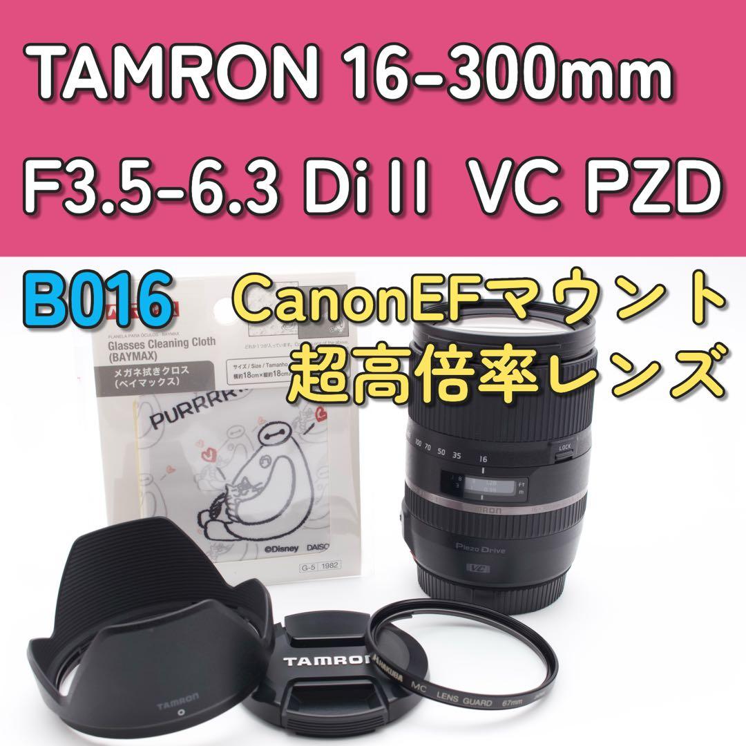 超美品TAMRON 16-300mm DiⅡ VC B016 高倍率望遠レンズ