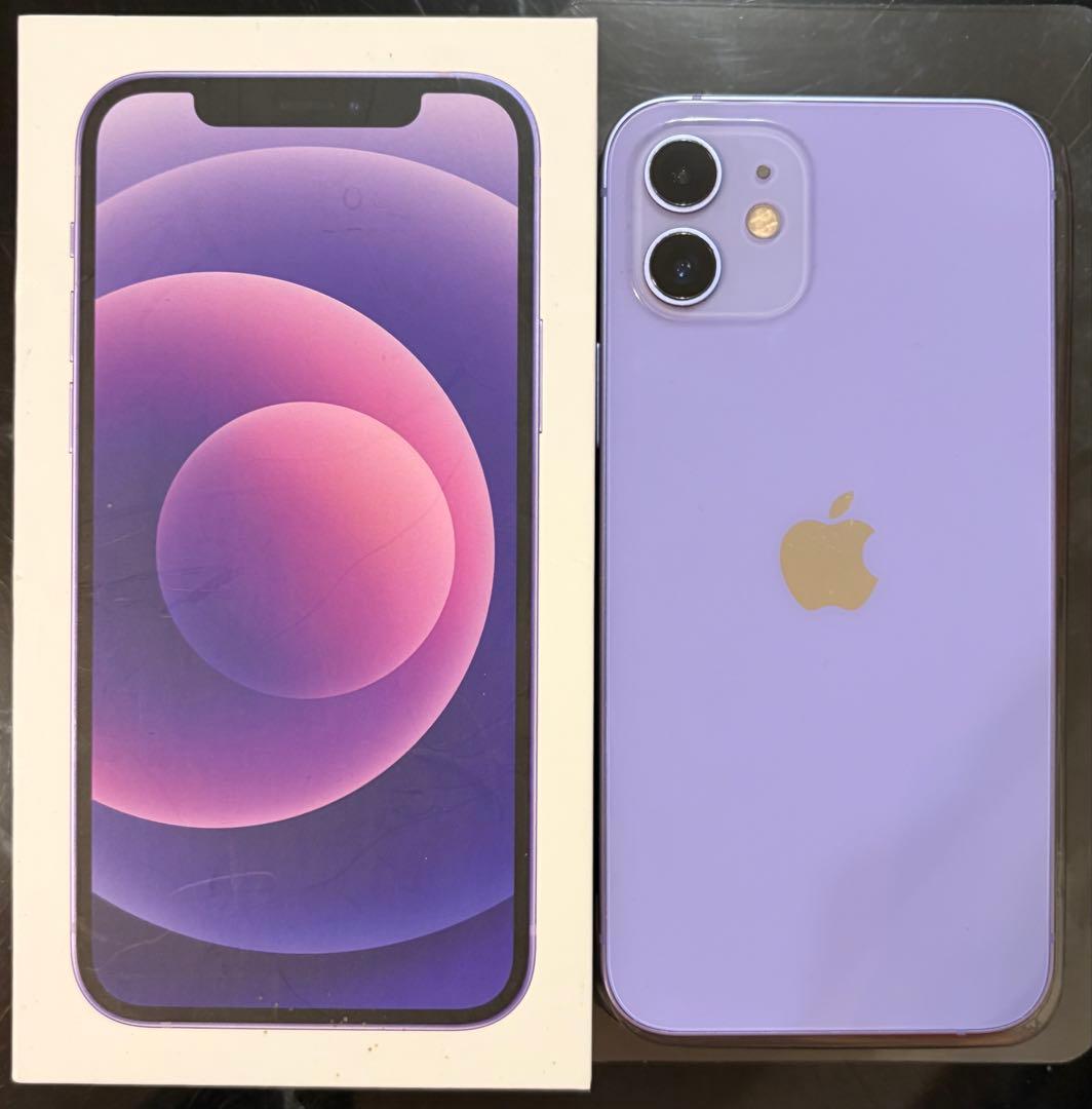 iPhone12 64GB SIMフリー 最新モデルに無いラベンダー