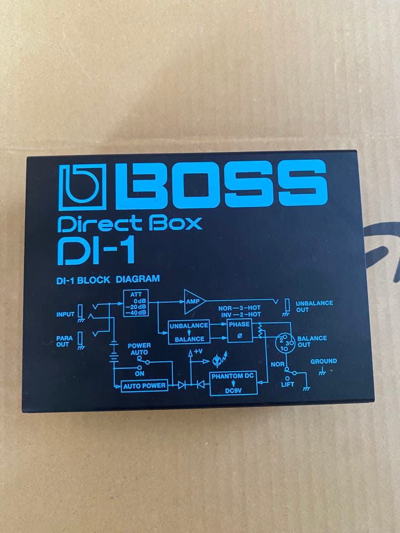 DJ機材 BOSS Direct Box DI-1