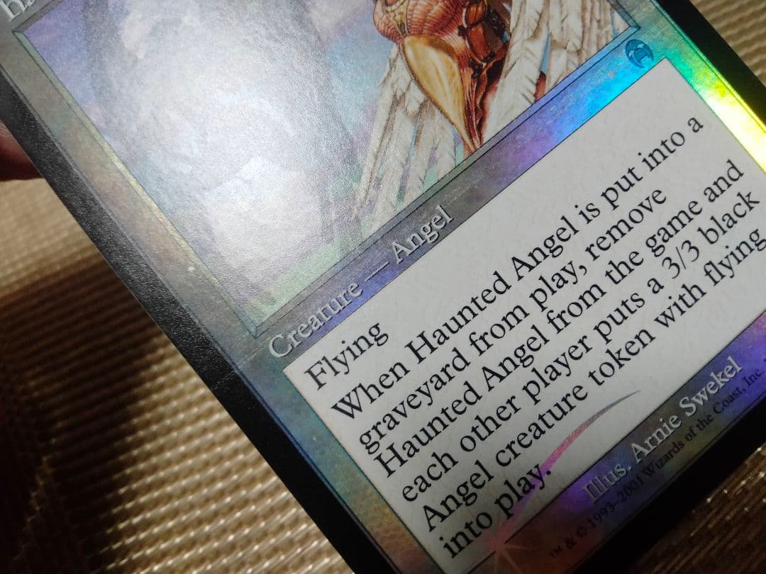 【ご確認用】アポカリプス foil 憑依の天使 英語 1枚　MTG