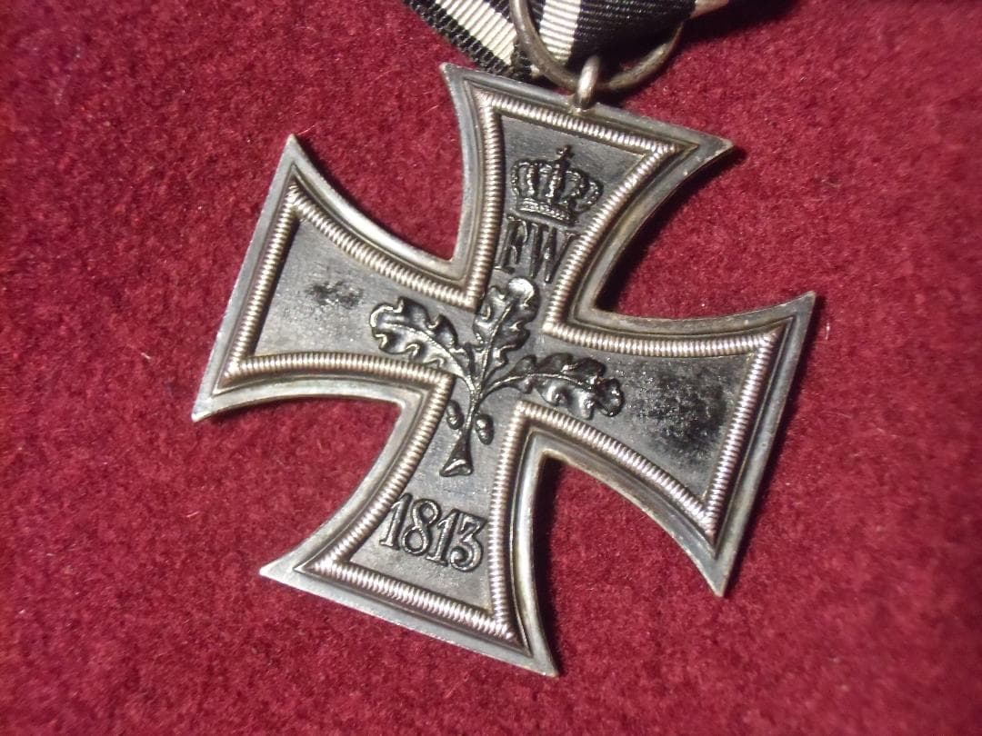 Ｗ帝政ドイツ軍/プロイセン王国＊１９１４鉄十字勲章＊２級（実物）