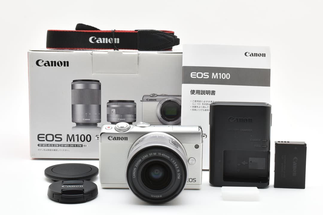 Canon EOS M100 レンズキット ≪元箱つき≫