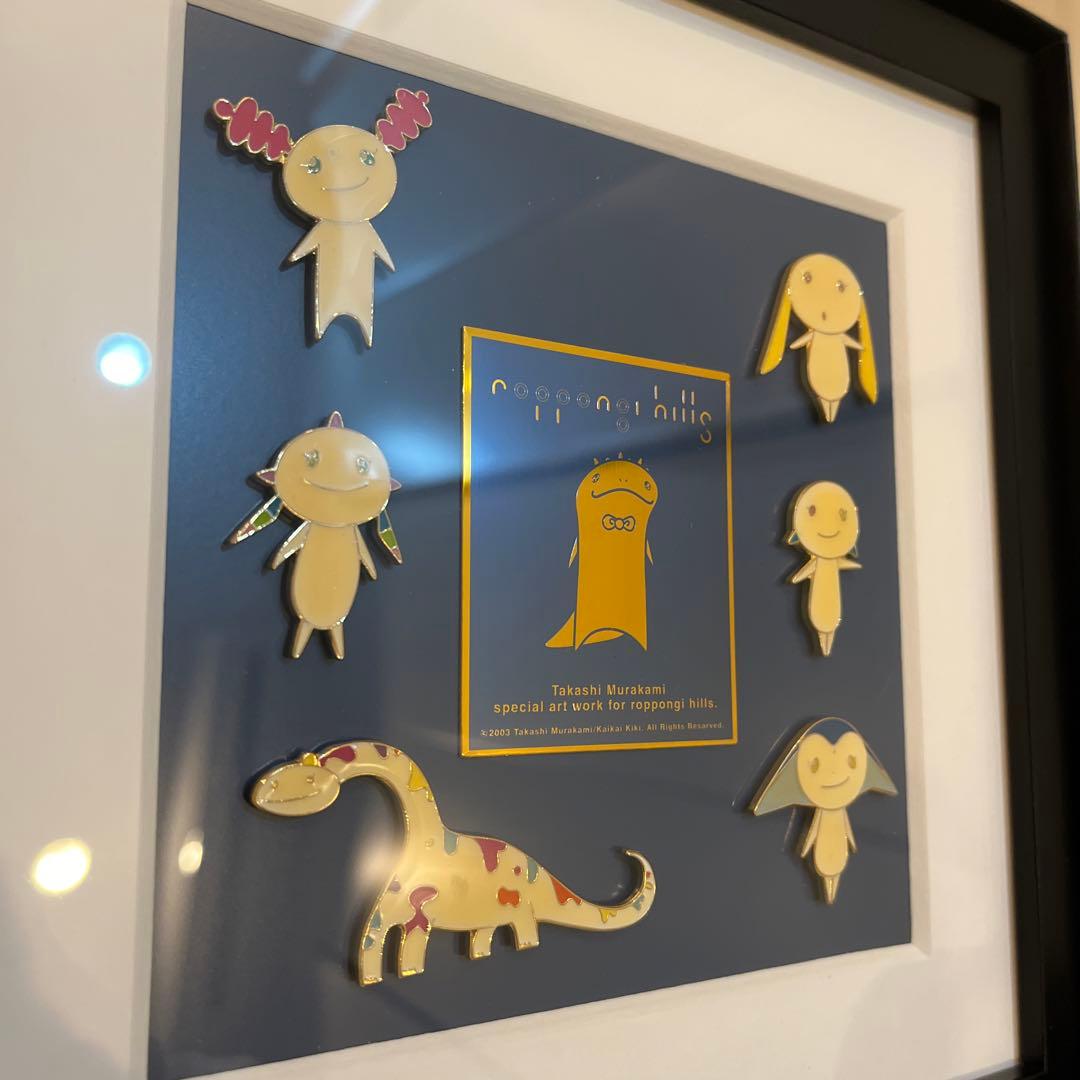 村上隆＊六本木ヒルズ＊ロクロク星人＊ピンバッジ