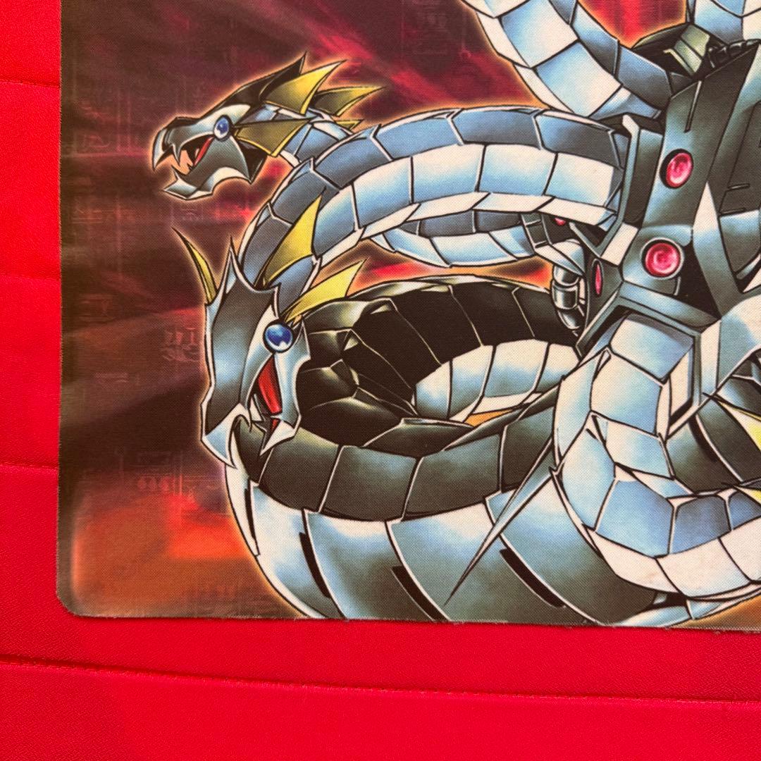 【特価】遊戯王　キメラテック・オーバー・ドラゴン　プレイマット　JUDGE