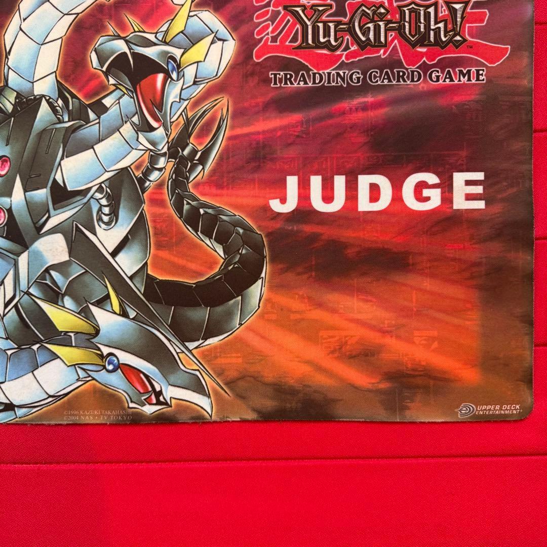 【特価】遊戯王　キメラテック・オーバー・ドラゴン　プレイマット　JUDGE