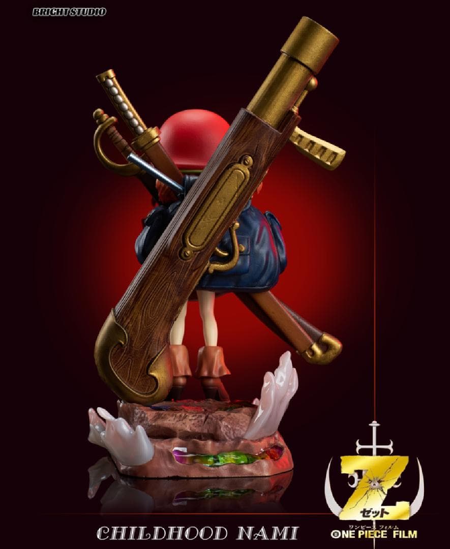 ワンピース フィルム ゼット 子供時代 ナミ フィギュア ガレージキット