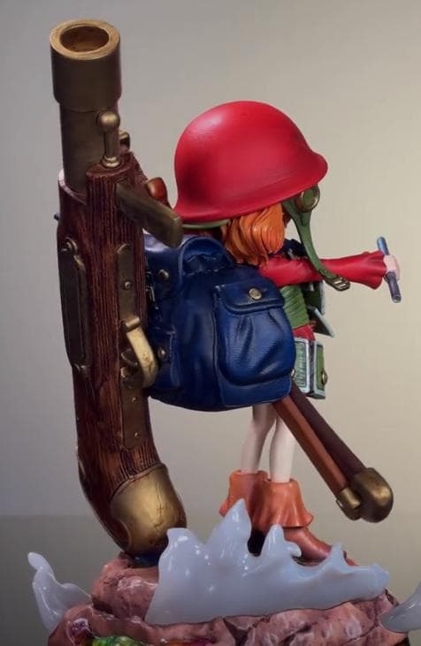 ワンピース フィルム ゼット 子供時代 ナミ フィギュア ガレージキット